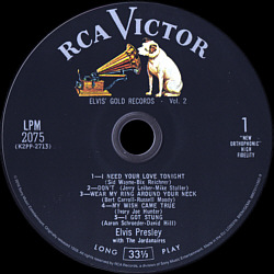 The Album Collection - Elvis' Gold Records, Vol. 2 - Sony Legacy 88875114562-9 - EU 2016 - Elvis Presley CD