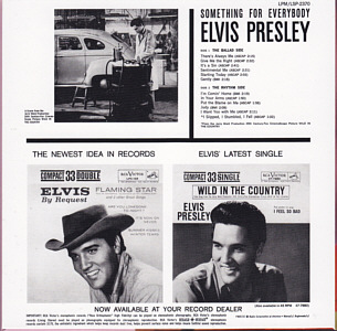 The Album Collection - Something For Everybody - Sony Legacy 88875114562-13 - EU 2016 - Elvis Presley CD