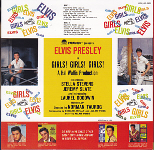 The Album Collection - Girls! Girls! Girls! - Sony Legacy 88875114562-16 - EU 2016 - Elvis Presley CD