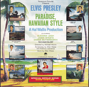 The Album Collection - Paradise, Hawaiian Style - Sony Legacy 88875114562-26 - EU 2016 - Elvis Presley CD
