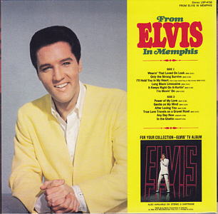 The Album Collection - From Elvis In Memphis - Sony Legacy 88875114562-35 - EU 2016 - Elvis Presley CD