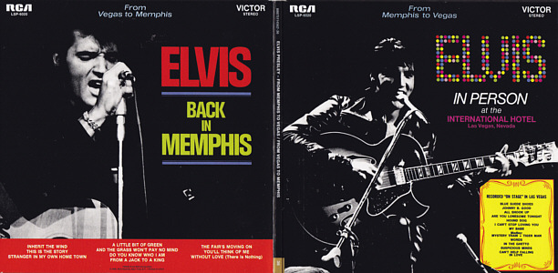 The Album Collection -In Person At The International Hotel, Las Vegas, Nevada / Back In Memphis - Sony Legacy 88875114562-36 - EU 2016 - Elvis Presley CD