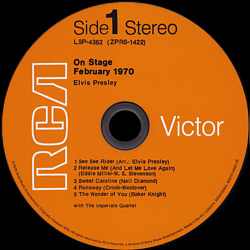 The Album Collection - On Stage - February, 1970 - Sony Legacy 88875114562-38 - EU 2016 - Elvis Presley CD