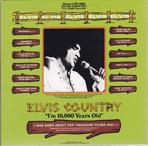 The Album Collection -Elvis Country - I'm 10.000 Years Old - February, 1970 - Sony Legacy 88875114562-41 - EU 2016 - Elvis Presley CD