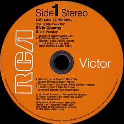 The Album Collection -Elvis Country - I'm 10.000 Years Old - February, 1970 - Sony Legacy 88875114562-41 - EU 2016 - Elvis Presley CD