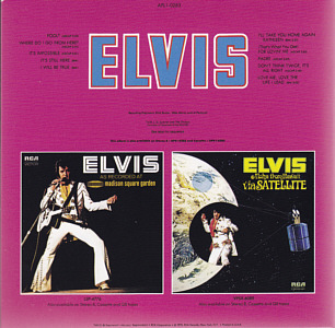 The Album Collection - Elvis (Fool Album) - Sony Legacy 88875114562-50 - EU 2016 - Elvis Presley CD