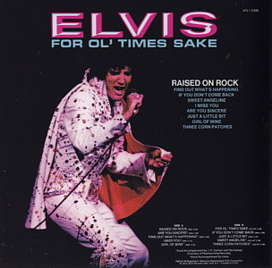 The Album Collection - Raised On Rock / For Ol' Times Sake - Sony Legacy 88875114562-51 - EU 2016 - Elvis Presley CD