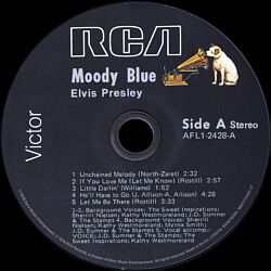 The Album Collection - Moody Blue - Sony Legacy 88875114562-57 - EU 2016 - Elvis Presley CD