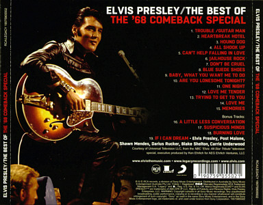 The Best Of The '68 Comeback Special - Sony Legacy 19075905502 - Australia 2019 - Elvis Presley CD