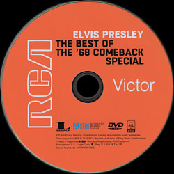 The Best Of The '68 Comeback Special - Sony Legacy 19075905512 - USA 2019 Walmart - Elvis Presley CD