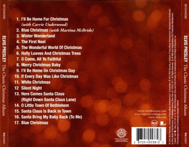 The Classic Christmas Album - USA 2012 - Sony Music 88725455382