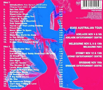 The Concert - 1999 World Tour - Australia 1999 - BMG 74321 64429 2