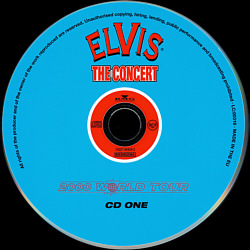 The Concert - 2000 World Tour - EU 2000 - BMG 74321 64429 2 - Elvis Presley CD