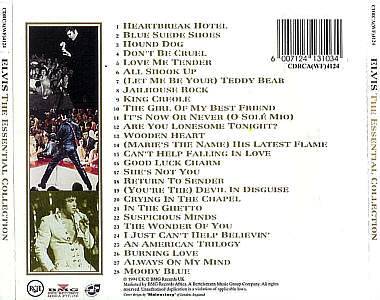 The Essential Collection - South Africa 1994 - BMG CDRCA (WF) 4124