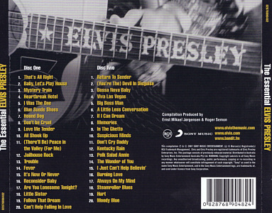 The Essential Elvis Presley - Australia 2013 - Sony Music 82876890482 - Elvis Presley CD
