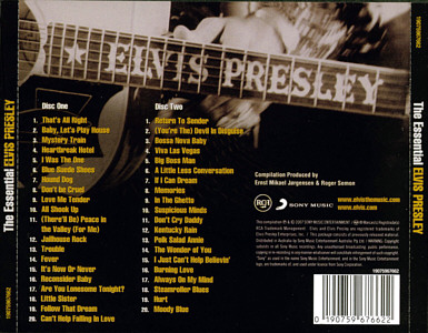The Essential Elvis Presley (Gold Series) - Australia 2019 - Sony Music 19075967662 - Elvis Presley CD