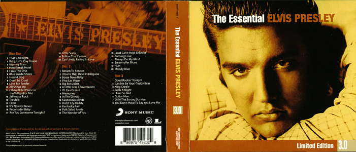 The Essential Elvis Presley - Limited Edition 3.0 (Cardboard) - EU 2009 - Sony Music 88697 34754 2