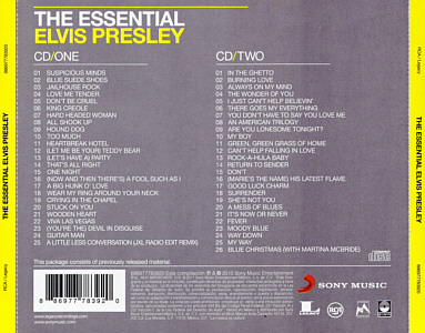 The Essential Elvis Presley - Mexico 2010 - Sony 88697778392 - Elvis Presley CD