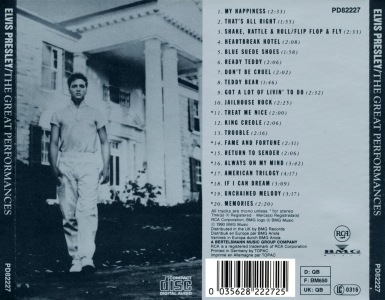 The Great Performances - Germany 1993 - BMG PD 82227
