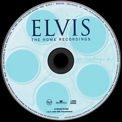 The Home Recordings - Brazil 2003 - BMG 07863 67676 2 - Elvis Presley CD