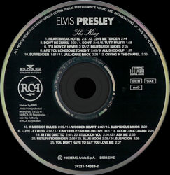 Elvis Presley - The King (1st press) - Italy 1993 - BMG 74321-14983-2