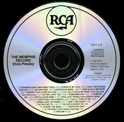 The Memphis Record - USA 1995 - BMG Direct Marketing - BMG 6221-2-RE