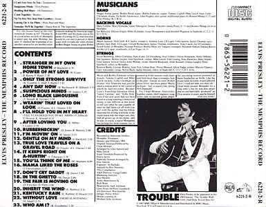 The Memphis Record - USA 1991 - BMG 6221-2-R