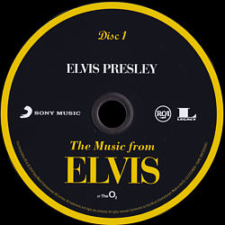 The Music from Elvis at the O2 - England 2105 - Elvis Presley CD