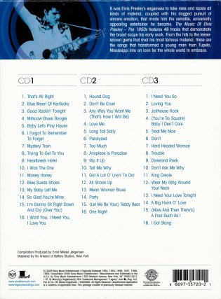 The Music Of Elvis Presley - The 1950s - RCA/Legacy 88697 55720 2 - USA 2009