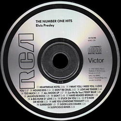 The Number One Hits - USA 1994 - Direct Marketing - BMG 6382-2-RRE-1 - Elvis Presley CD