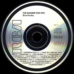 The Number One Hits - USA 1993 - BMG 6382-2-RRE-1 - Elvis Presley CD
