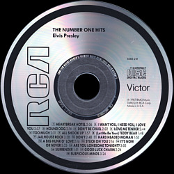 The Number One Hits - USA 1998 - BMG 6382-2-RRE-1 - Elvis Presley CD