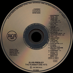 The Number One Hits - Italy 1987 - BMG PD 86382