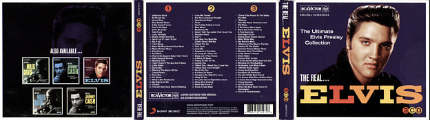 The Real Elvis (3CD set) - EU 2012 - Sony Music 88697915472 - Elvis Presley CD