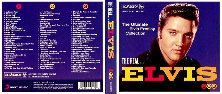 The Real Elvis (3CD set) - EU 2011 - Sony Music 88697915472