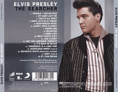 Elvis Presley The Searcher- Australia 2018 - Sony Legacy 19075811732 - Elvis Presley CD
