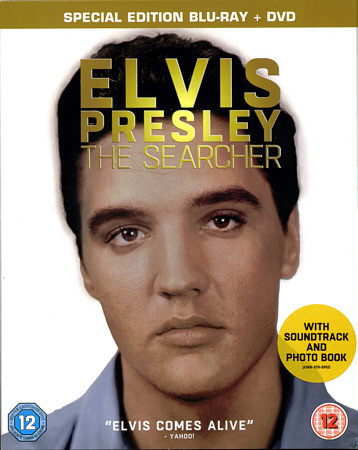 Elvis Presley The Searcher Special Edition Blu-Ray & DVD & CD-  Sony UK & ireland 2018 - Sony UK-J2066 VFE34533 - Elvis Presley CD