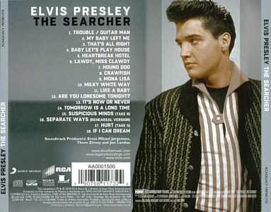 Elvis Presley The Searcher-  Brazil 2018 - Sony Legacy 19075811732 - Elvis Presley CD
