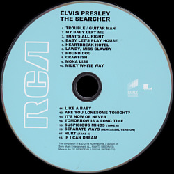 Elvis Presley The Searcher-  EU 2018 - Sony Legacy 19075811732 - Elvis Presley CD