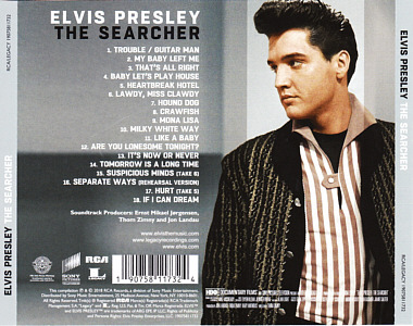 Elvis Presley The Searcher-  USA 2018 - Sony Legacy 19075811732 - Elvis Presley CD