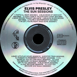 The Sun Sessions - Brazil 1996 - BMG V 100.0013 - Elvis Presley CD
