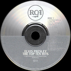 The Top Ten Hits - Australia 1995 - BMG PD 86383 - Elvis Presley CD