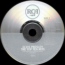 The Top Ten Hits - Australia 1995 - BMG PD 86383 - Elvis Presley CD