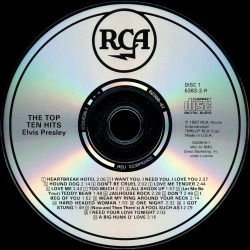 Disc 1 - The Top Ten Hits - 2CDs - 07863 56383-2 - BMG Direct Marketing - USA 1996