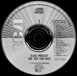 Disc 1 - The Top Ten Hits - 2 CDs - PD 86383(2) - Germany 1988