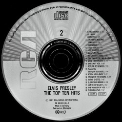 Disc 2 - The Top Ten Hits - 2 CDs - PD 86383(2) - Germany 1988