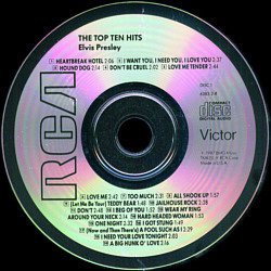  The Top Ten Hits - USA 1988 - BMG 6383-2-R-P1,2 RE-1 - Elvis Presley CD