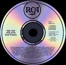 Disc 1 - The Top Ten Hits - 2CDs - 07863-56383-2 - BMG Direct Marketing - USA 2002