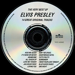The Very Best of Elvis Presley - 14 Great Original Tracks - New Zealand 1996 - BMG 74321 44560 2