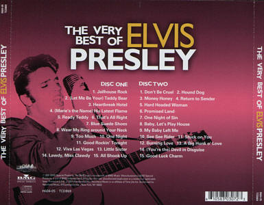 The Very Best Of Elvis Presley - 30 Greatest Hits - USA 2001 - BMG H604-05 TCD869